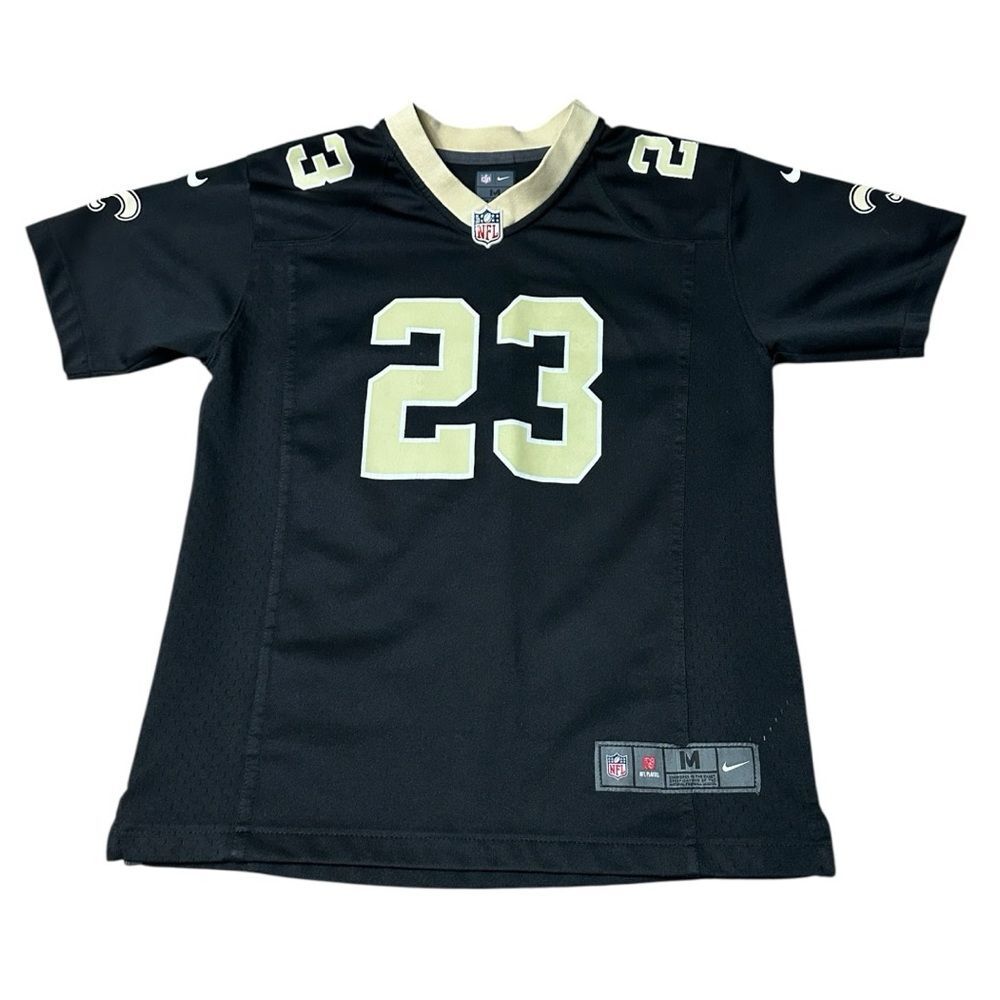Nike NFL New Orleans Saints Youth M Marshon Lattimore #23 On-Field Jersey Black